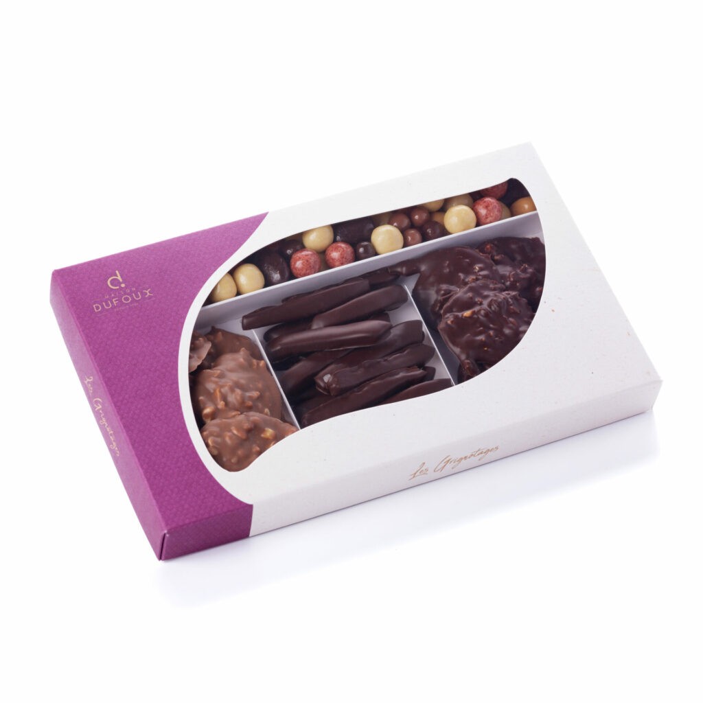 Le Coffret Grignotage Maison Dufoux Artisan Chocolatier En Bourgogne Et Lyon