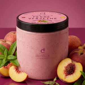 sorbet pêche verveine