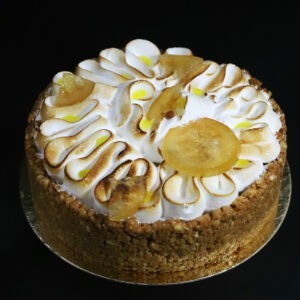 Tarte citron meringuée glacée 8-10 pers 35€