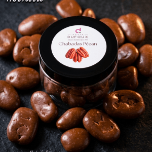 boite de chabadas pécan entouré de lait caramel