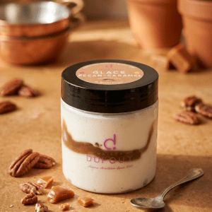 Petite glace pécan caramel
