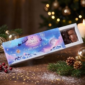 Coffret de 6 oursons guimauve de Noël